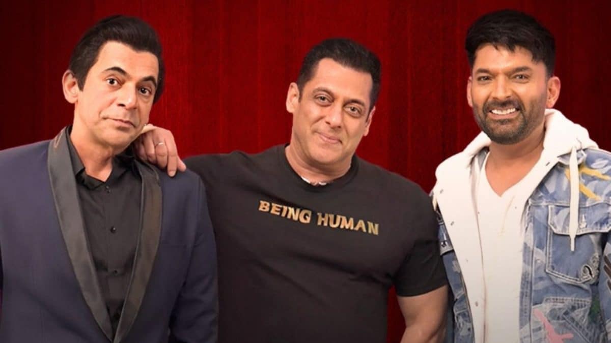 Sunil Grover Mimics Salman Khan on Kapil Sharma Show