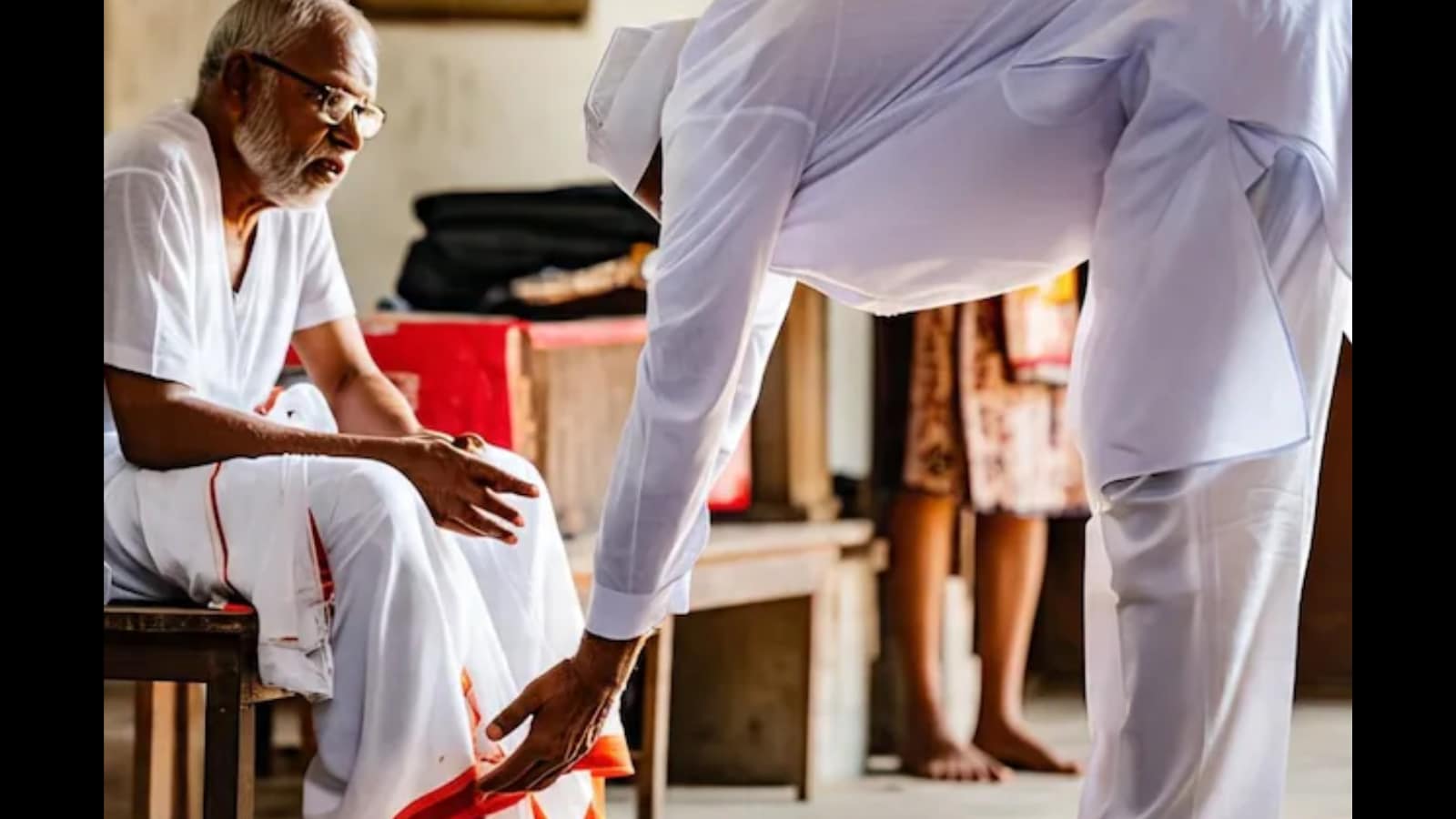 Cultural Customs: Who Shouldn't Have Their Feet Touched?