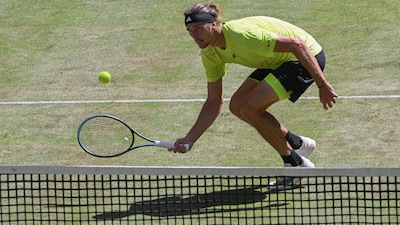 Alexander Zverev. (AFP)