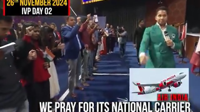 Pastor Jerome Fernando on November 26, 2024 first called upon Indians who were present at his event, and gave them a warning.