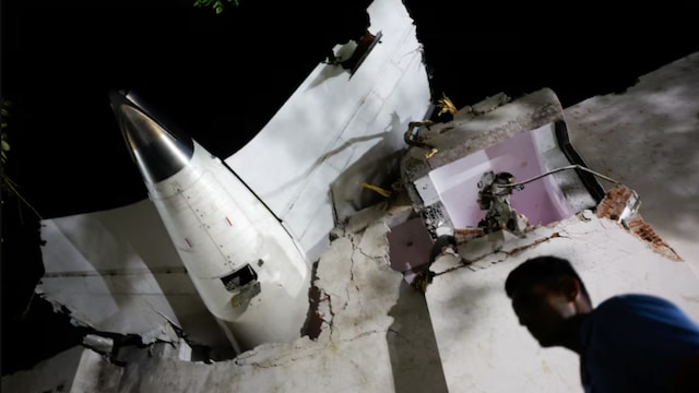  The Boeing 787-8 Dreamliner, with 242 people on board, had only one survivor after it crashed onto a medical college hostel. (Reuters)