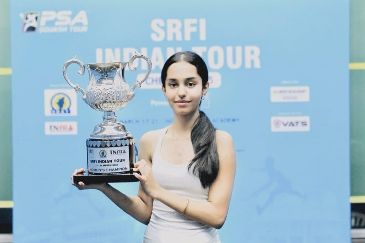 India's Anahat Singh Wins PSA Women’s Young Player Of The Season Award