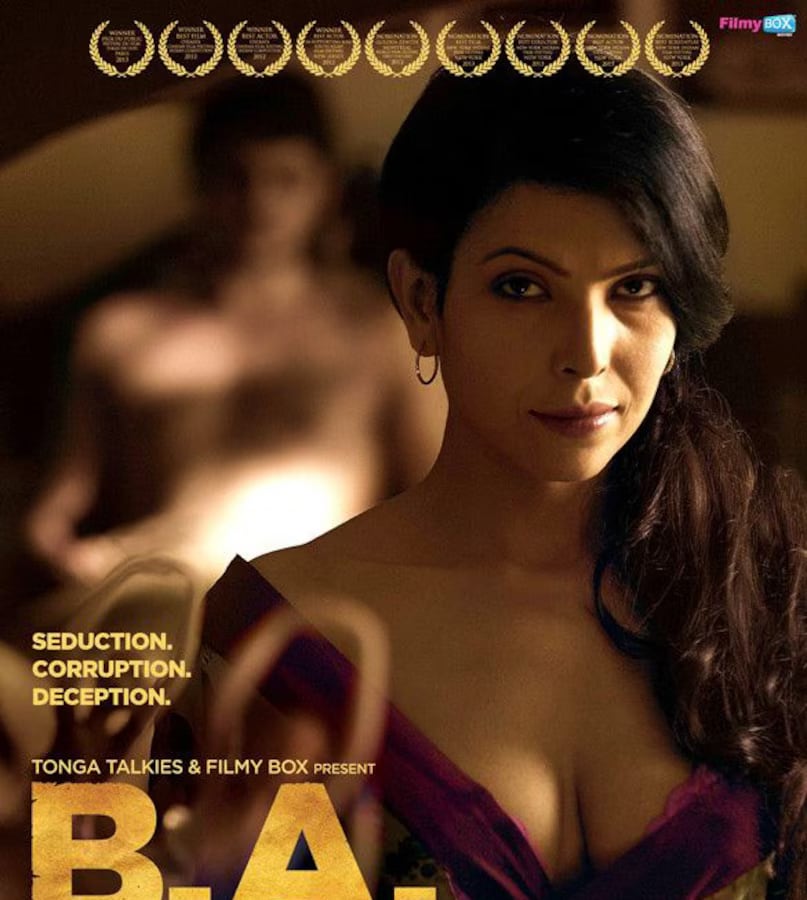 B.A. Pass (2012): This dark, erotic thriller was directed by Ajay Bahl and produced by Narendra Singh. The story centres around a young man drawn into a web of seduction and betrayal. It stars Shilpa Shukla, Shadab Kamal, and Rajesh Sharma in lead roles. The film is available for streaming on YouTube. (News18 Hindi) B.A. Pass (2012): This dark, erotic thriller was directed by Ajay Bahl and produced by Narendra Singh. The story centres around a young man drawn into a web of seduction and betrayal. It stars Shilpa Shukla, Shadab Kamal, and Rajesh Sharma in lead roles. The film is available for streaming on YouTube. (News18 Hindi)