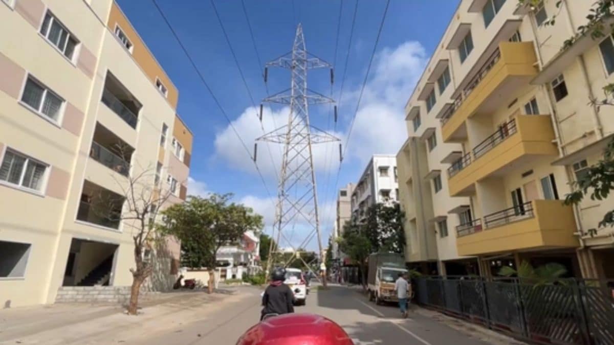 Bengaluru Road's Electric Tower Sparks Social Media Buzz, New Train Route Announced