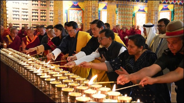 Bhutan officials pay respect to victims of Ahmedabad plane crash victims. (Facebook)