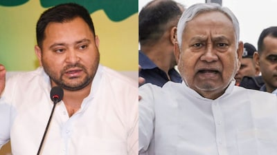 Tejashwi's strong campaign had highlighted him as a rising leader challenging Nitish's dominance. (PTI)