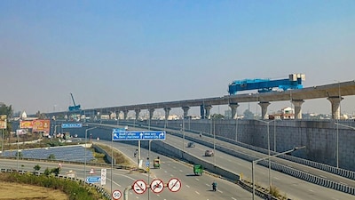 At present the service has connected a 55-km section with 11 stations between New Ashok Nagar in Delhi and Meerut South. (PTI Photo)