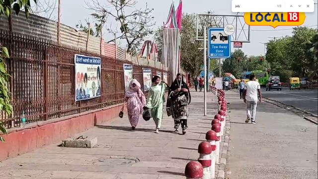 Temperatures in Delhi rose by 2 to 4°C, with maximums hovering between 35°C and 38°C. (Local18)
