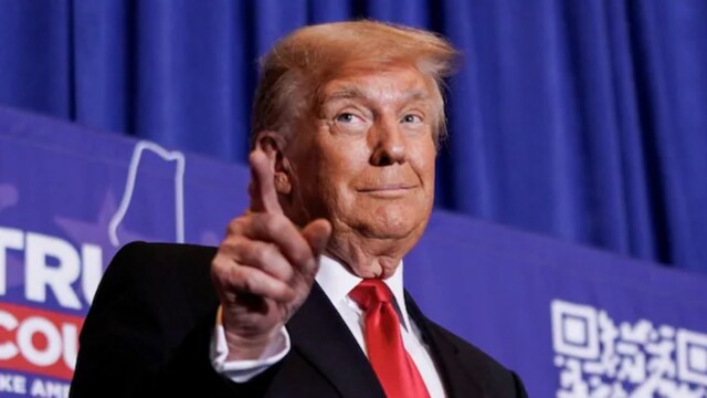 US President Donald Trump (Reuters image)