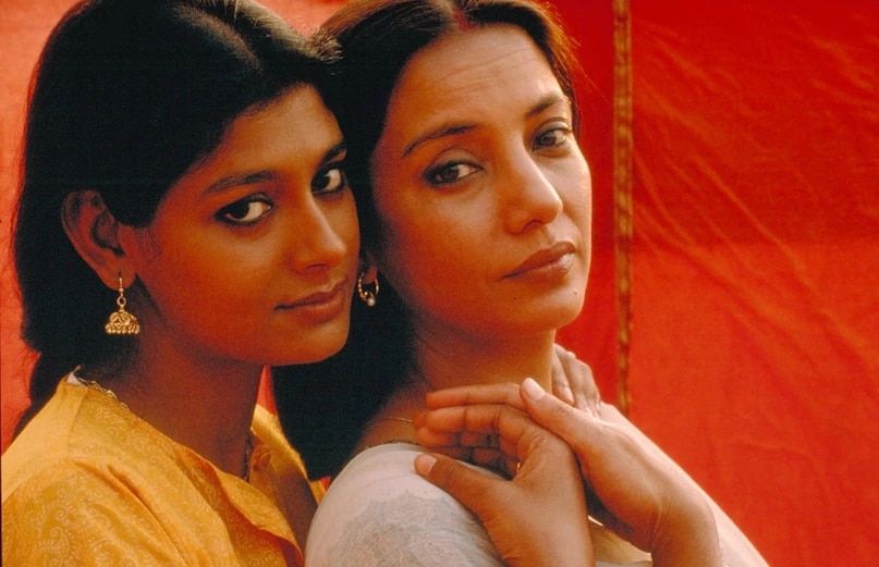 Fire (1996): Directed by Deepa Mehta, Fire stars Shabana Azmi and Nandita Das in a powerful narrative that explores a homosexual relationship between two women in a conservative Indian household. The film sparked widespread debate and protests upon its Indian release in 1998. It is available for streaming on Prime Video. (News18 Hindi) Fire (1996): Directed by Deepa Mehta, Fire stars Shabana Azmi and Nandita Das in a powerful narrative that explores a homosexual relationship between two women in a conservative Indian household. The film sparked widespread debate and protests upon its Indian release in 1998. It is available for streaming on Prime Video. (News18 Hindi)