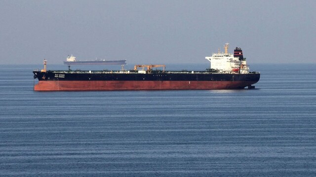 Oil tankers pass through the Strait of Hormuz (Reuters File Photo)