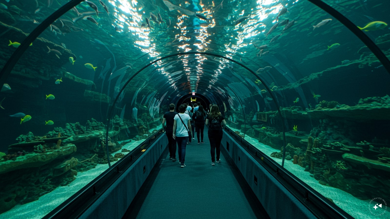 Hyderabad to Build Large Tunnel Aquarium with Marine Life