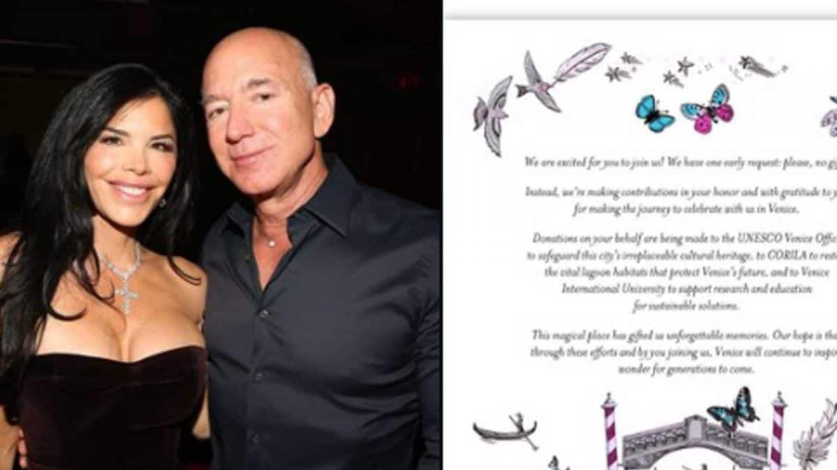 Jeff Bezos And Lauren Sánchez Say No To Wedding Gifts, Instead They Want…