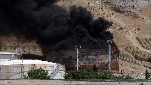 Israeli strikes hit several nuclear sites and oil depots in Iran. (AFP)