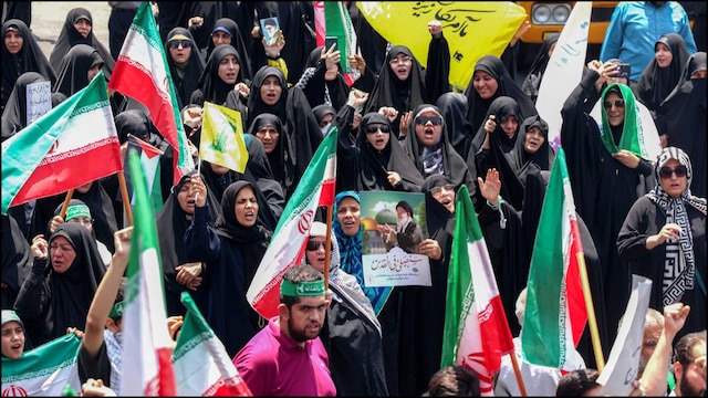 Iran suffered heavy losses during Israel's military campaign. (AFP)