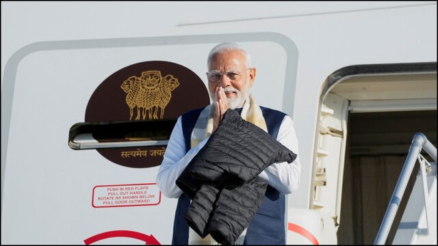 Prime Minister Narendra Modi arrives in Canada for the G7 Leaders' Summit. (Reuters)