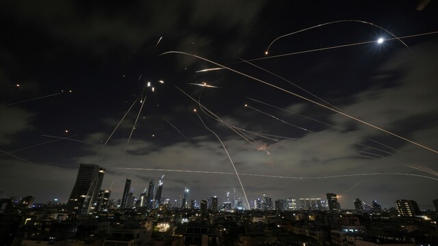 Israel’s Iron Dome has played a key role in intercepting a barrage of rockets and missiles. (AP/File)