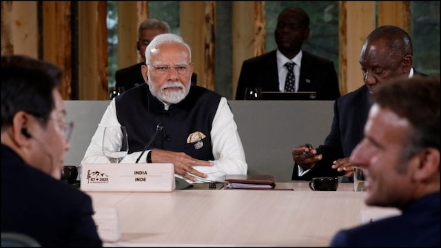 PM Modi at the G7 Summit in Canada. (Reuters)
