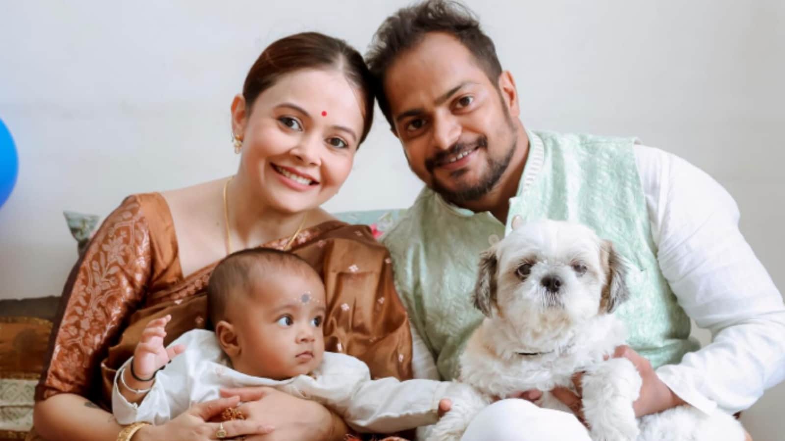 Devoleena Bhattacharjee Celebrates Son Joy's Annaprashan
