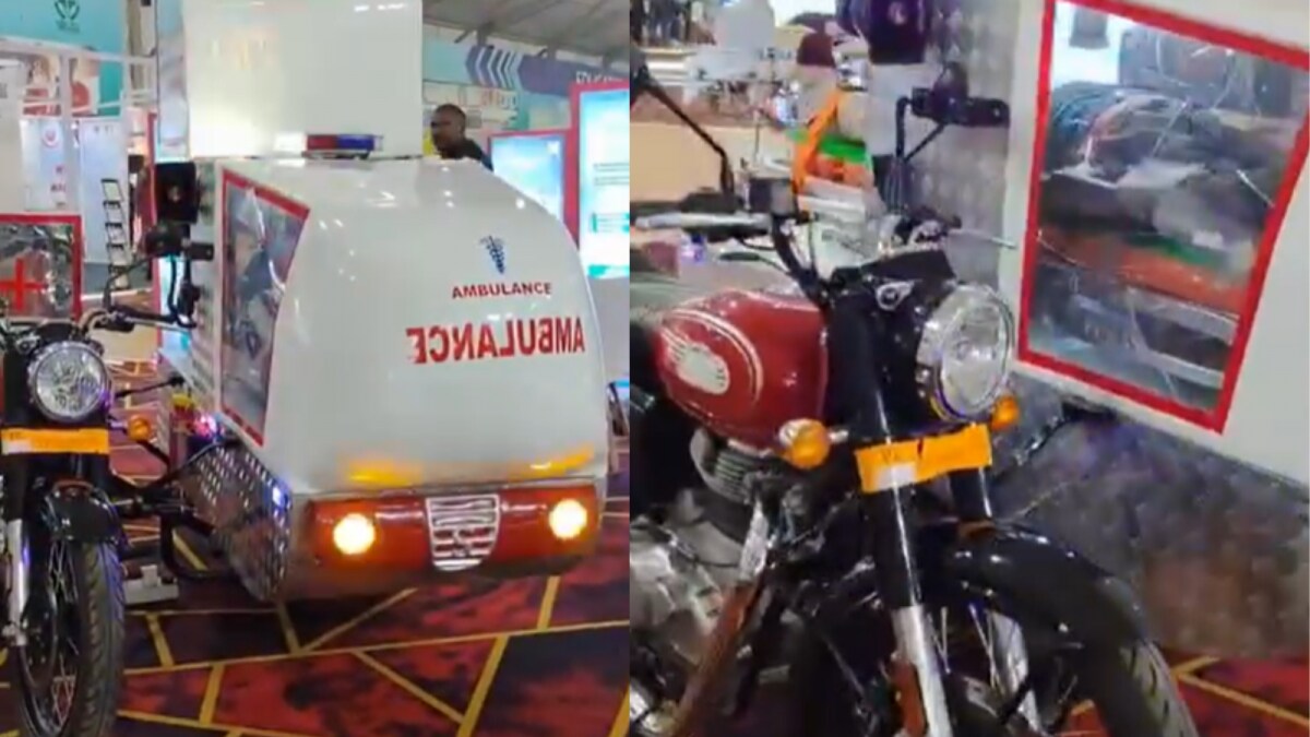 Innovative Bike Ambulance Unveiled at Expo, Revolutionizing Emergency Care
