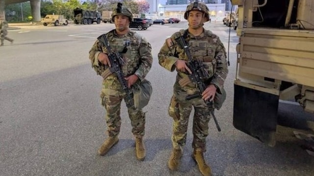  Guards deployed in Los Angeles