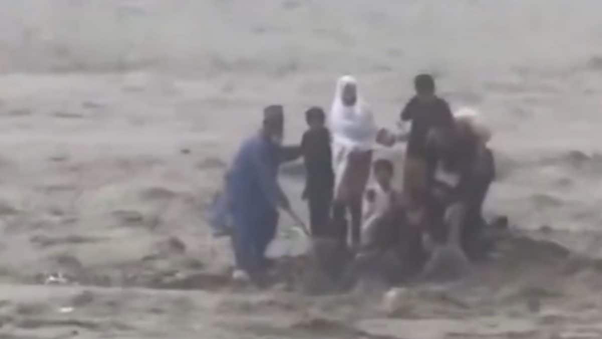 Caught On Video: Flash Flood Sweeps Away 9 Family Members During Picnic In Pakistan Caught On Video: Flash Flood Sweeps Away 9 Family Members During Picnic In Pakistan