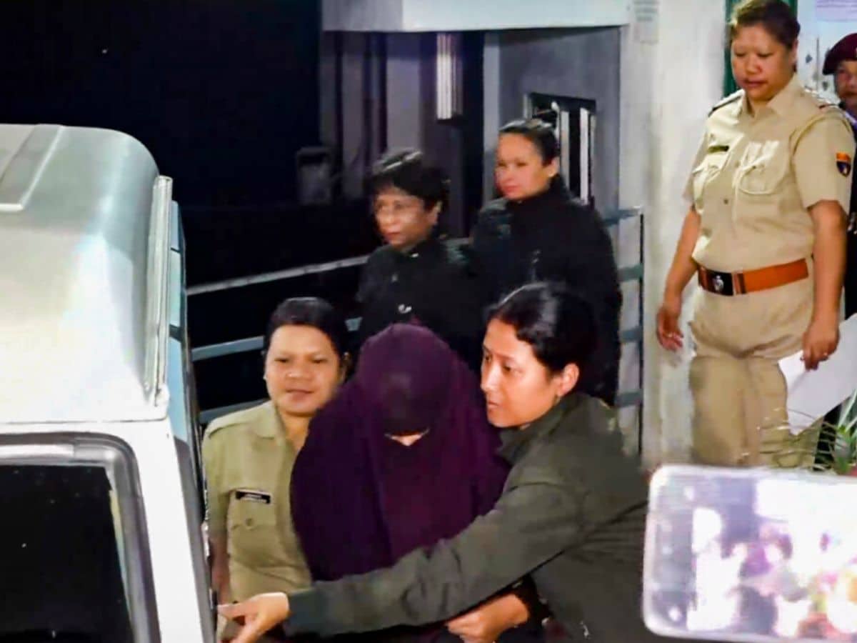 Investigators have matched the GPS data from four mobile phones to the exact spot where Raja was murdered. It was not a crime of impulse but of meticulous planning, with CCTV footage revealing coordinated movements. According to officials, Sonam had instructed the killers - "End it now". The implication of direct command has narrowed the net around her. (PTI Photo) Investigators have matched the GPS data from four mobile phones to the exact spot where Raja was murdered. It was not a crime of impulse but of meticulous planning, with CCTV footage revealing coordinated movements. According to officials, Sonam had instructed the killers - "End it now". The implication of direct command has narrowed the net around her. (PTI Photo)