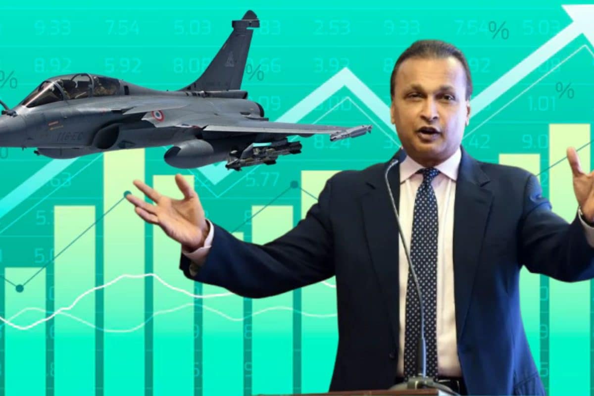 Reliance Infra Shares Jump 5% On Dassault Aviation Partnership, Up 40% In 1 Month
