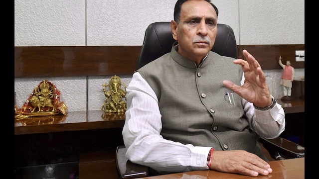Vijay Rupani bowed out of electoral politics before the 2022 Gujarat assembly elections. (PTI)