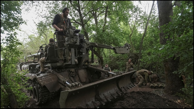 The Ukrainian Army had been under pressure to address gaps in training soldiers. (AFP)