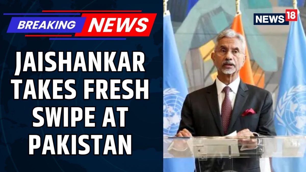 EAM S Jaishankar Takes Fresh Jibe At Pakistan In UN: ‘When Terrorism Is Supported By State..."