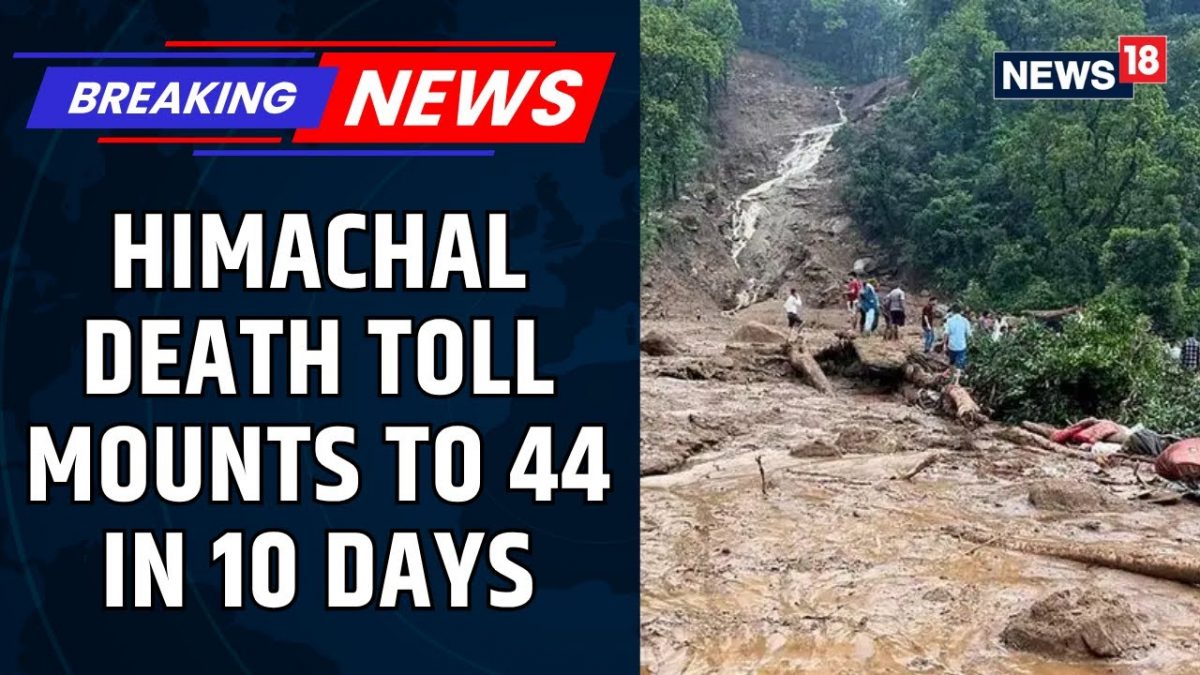 Himachal Pradesh Witnesses Heavy Rains, Death Toll Mounts To 44 In 10 Days | Himachal Weather