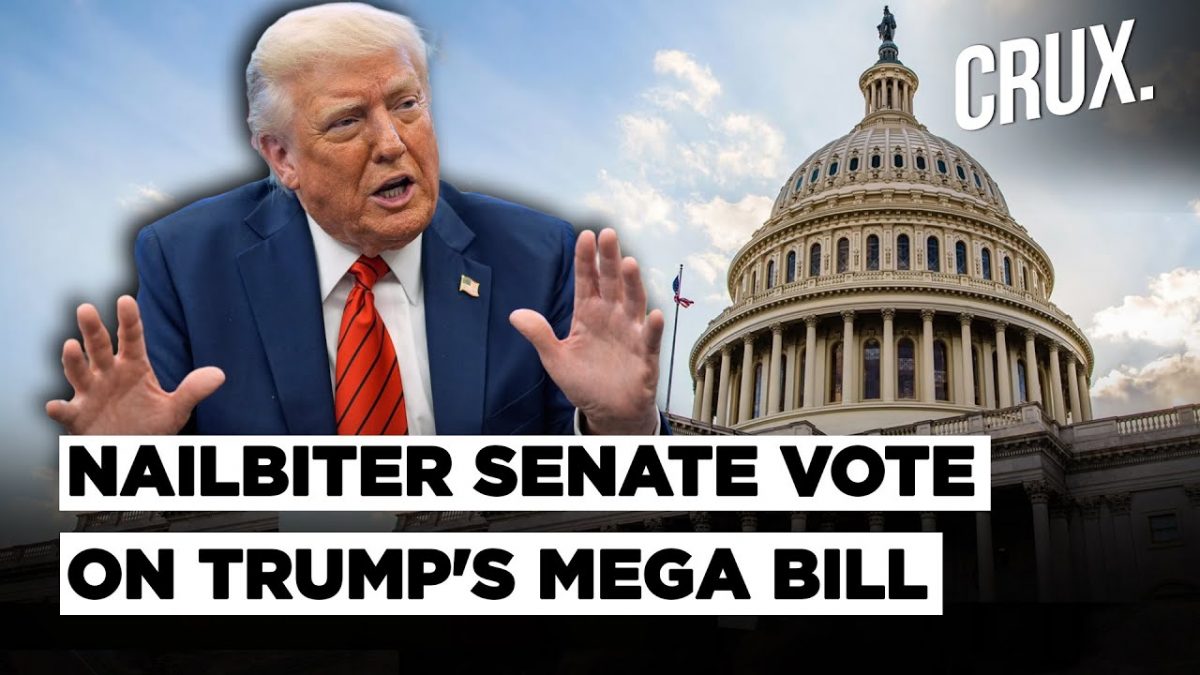 "Music To My Ears" Senate Republicans Narrowly Pass Trump's 'Big Beautiful Bill' After Marathon Vote