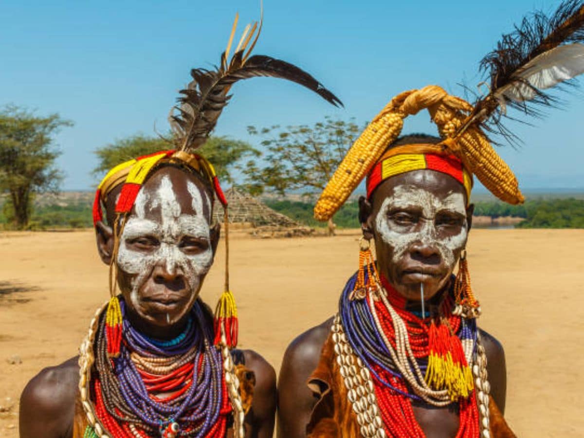 Mursi tribe lip cutting