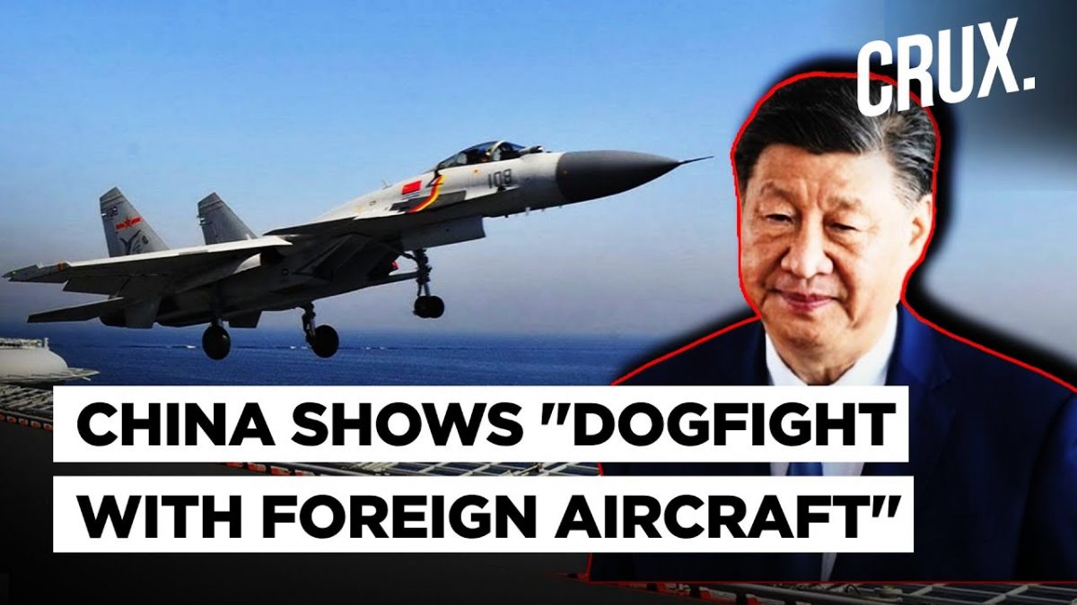 China Shows J-20, J-16, J-15 Jets In Action Against "Foreign Aircraft", Pentagon "Not Ready For War"