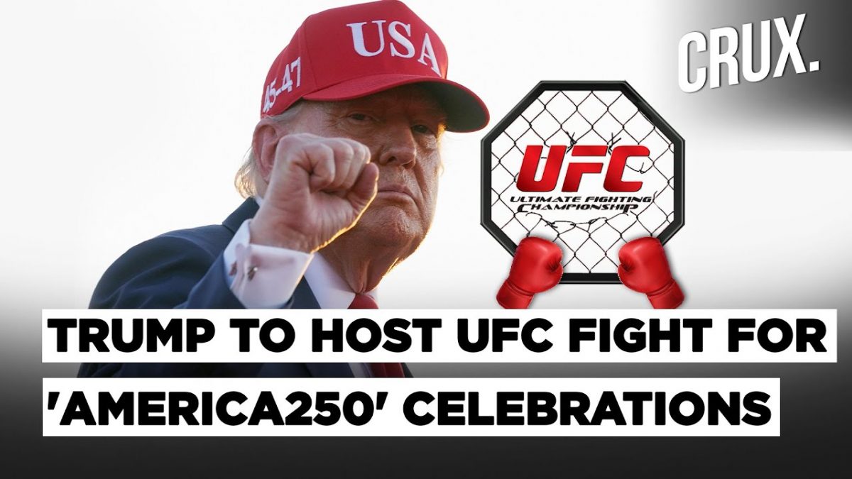 "Dead Serious" Trump To Host UFC fight At White House As Part Of "America250" Celebrations | US News