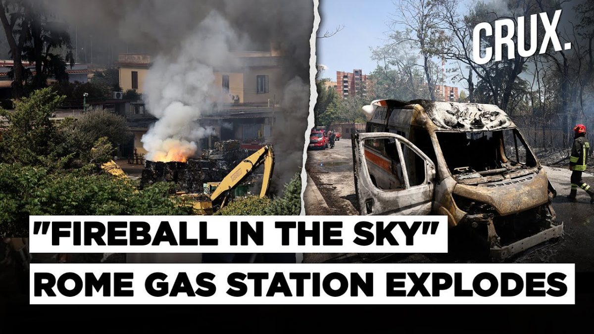 Gas Station Explosion Rattles Windows Across Rome, Fiery Debris Injure Nearly 40 People