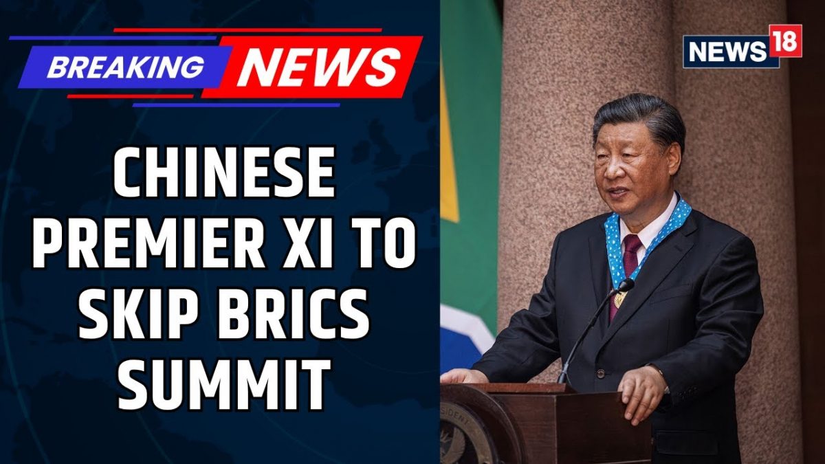Chinese President Xi Jinping To Skip BRICS Summit For The First Time In 10 Years | News18
