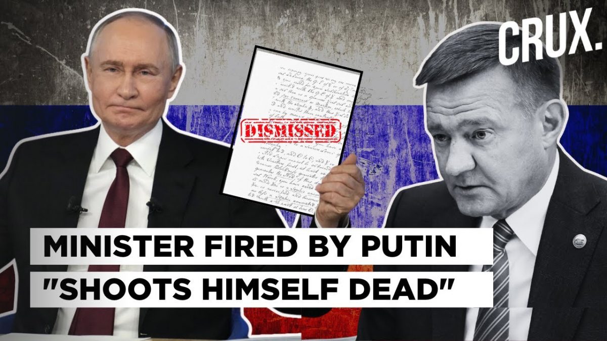 Russian Transport Minister "Dies of Gunshot Wound” Hours After Sacking Amid Possible Corruption Case