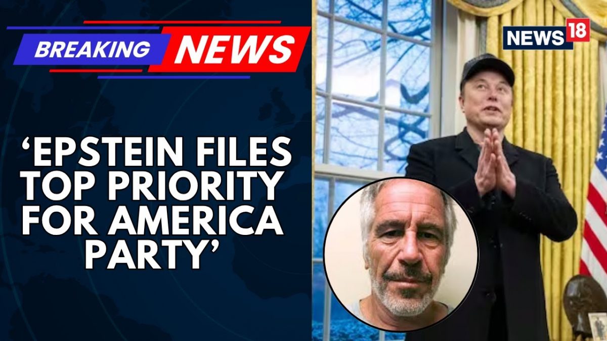 Elon Musk Says His America Party Would Prioritise Epstein Files In