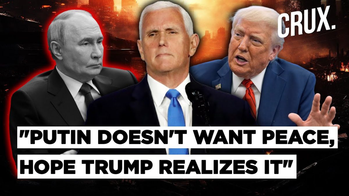 Trump's Former VP Mike Pence Praises The President's Russia Policy 'Shift' And Criticism Of Putin