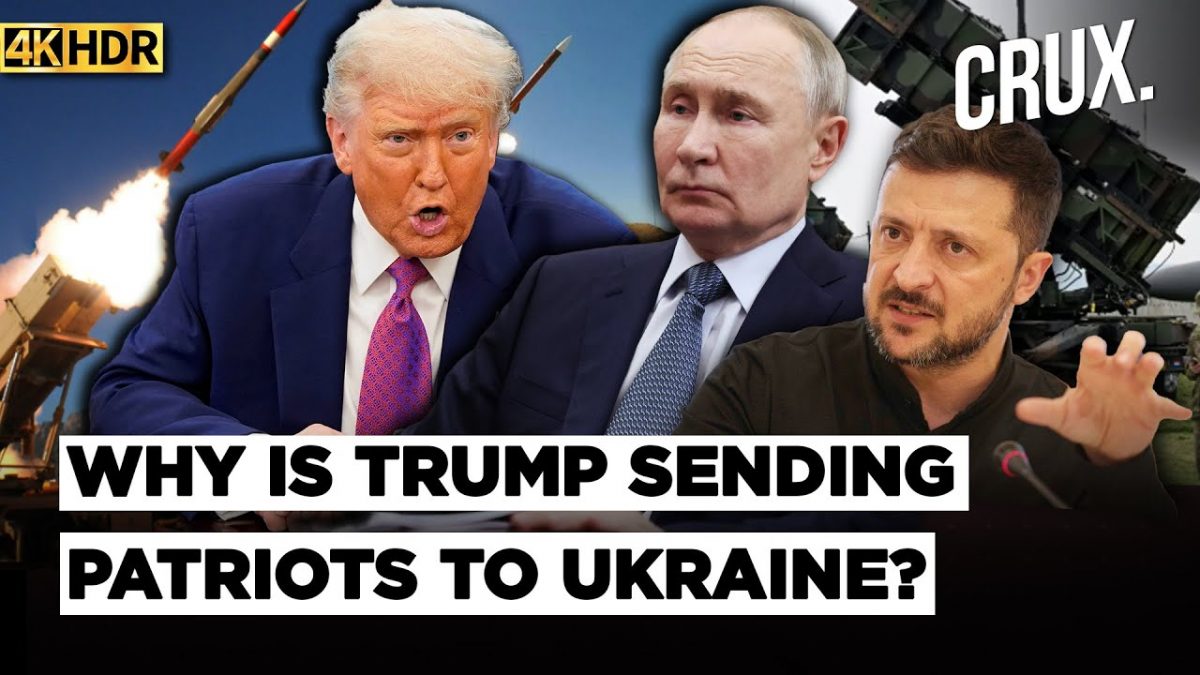 "Billions Of Dollars Worth Of Military Equipment" Trump Sends 17 Patriot Systems To Ukraine | 4K