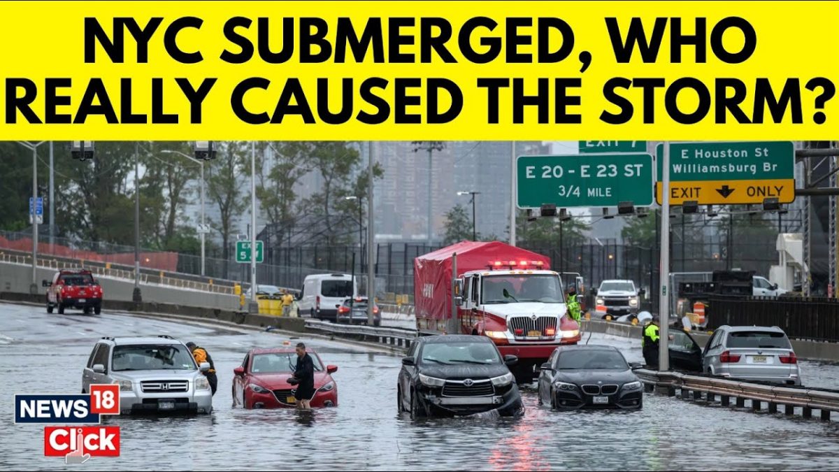 Subway Lines, Roads Submerged As Flash Flood Batter New York, New ...