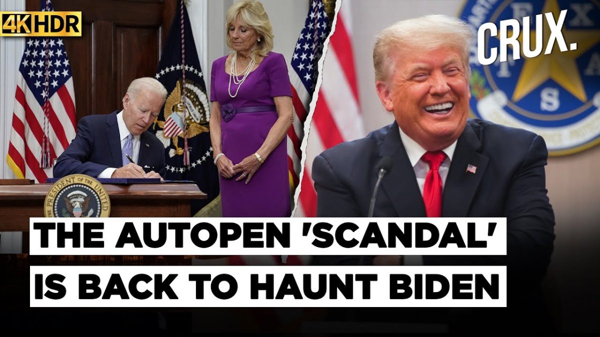 Biden Says He Made Clemency Decisions Recorded With Autopen, Trump Insists On "Biggest Scandal" | 4K