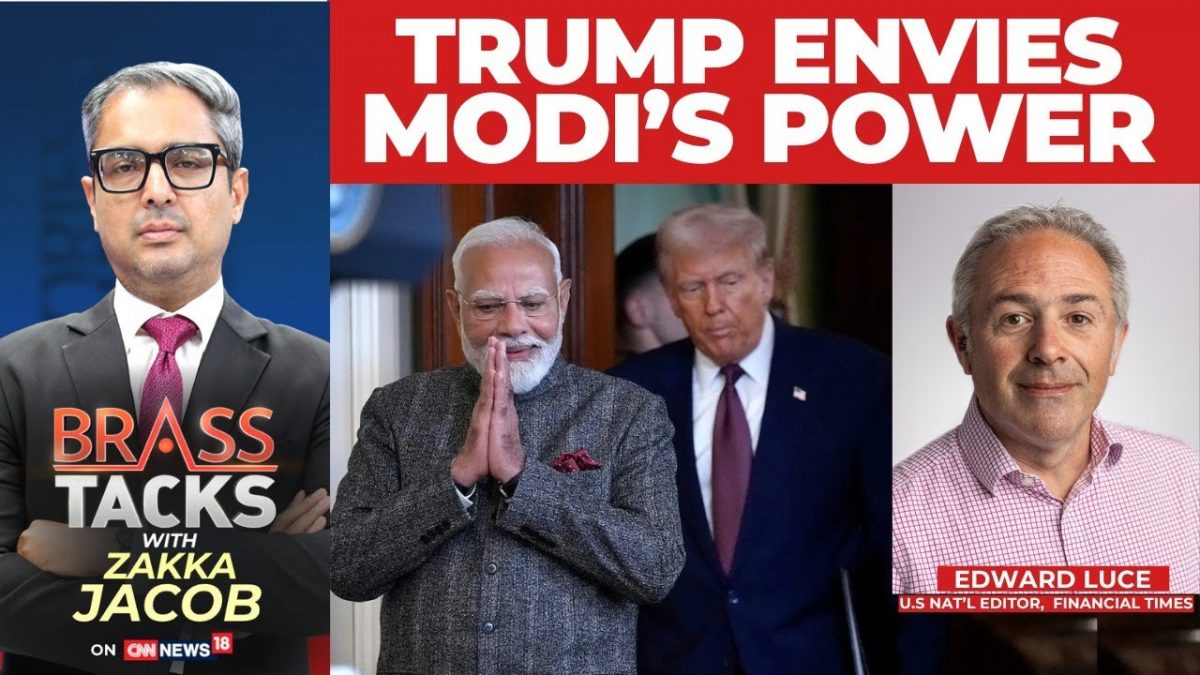 Trump Admires And Envies Modi's Power In Indian Politics | US India News #brasstacks | News18