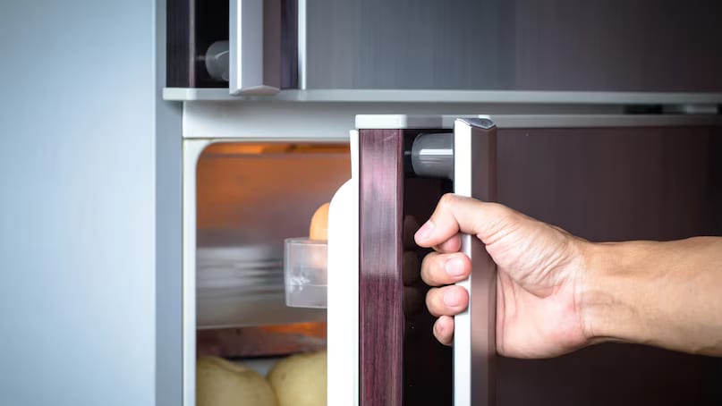 After the ice has melted, clean the freezer thoroughly and wipe it dry with a cloth. Once cleaned, switch the fridge back on, set the appropriate temperature, and return the food items. (News18 Hindi) After the ice has melted, clean the freezer thoroughly and wipe it dry with a cloth. Once cleaned, switch the fridge back on, set the appropriate temperature, and return the food items. (News18 Hindi)