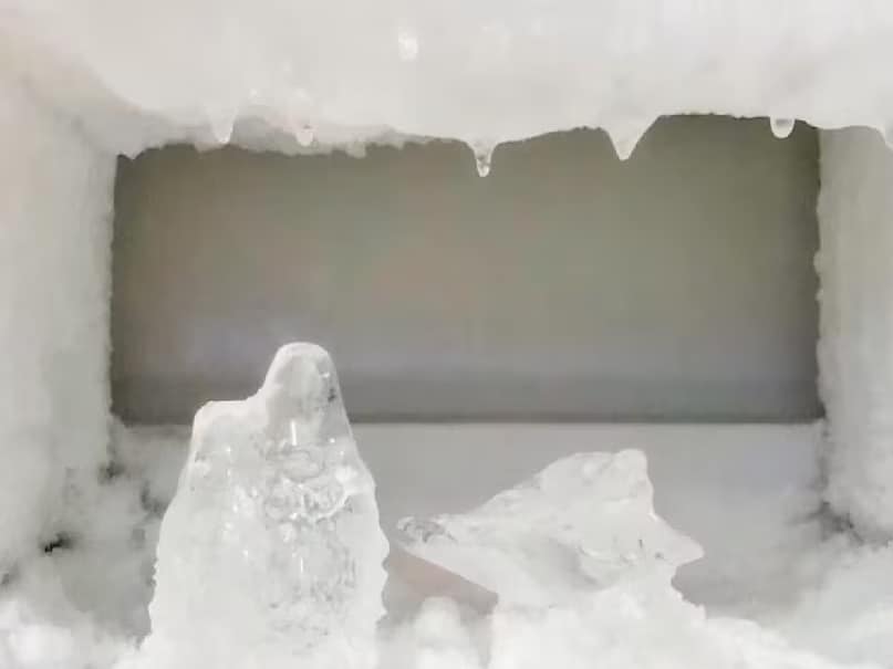 Make sure to defrost your freezer at least once a month. Avoid overstuffing the freezer, and try not to leave the door open for long periods. Also, never place hot food directly into the fridge. (News18 Hindi) Make sure to defrost your freezer at least once a month. Avoid overstuffing the freezer, and try not to leave the door open for long periods. Also, never place hot food directly into the fridge. (News18 Hindi)