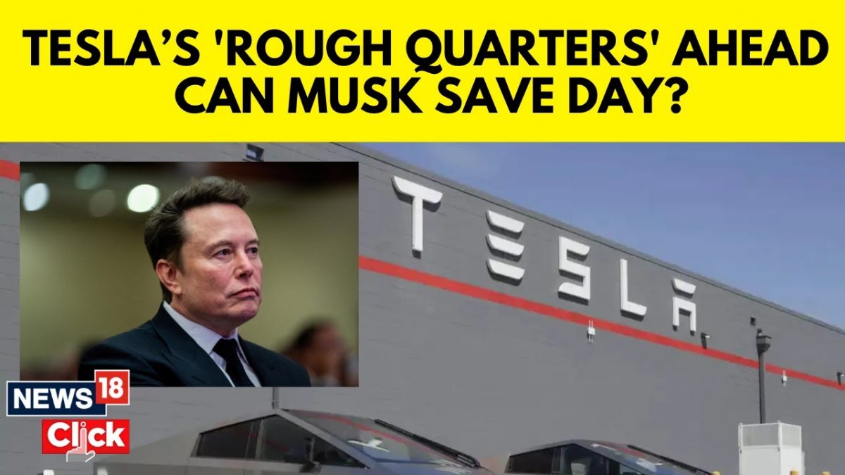 Tesla Stock Drops After Earnings Miss as Elon Musk Warns of 'Rough ...