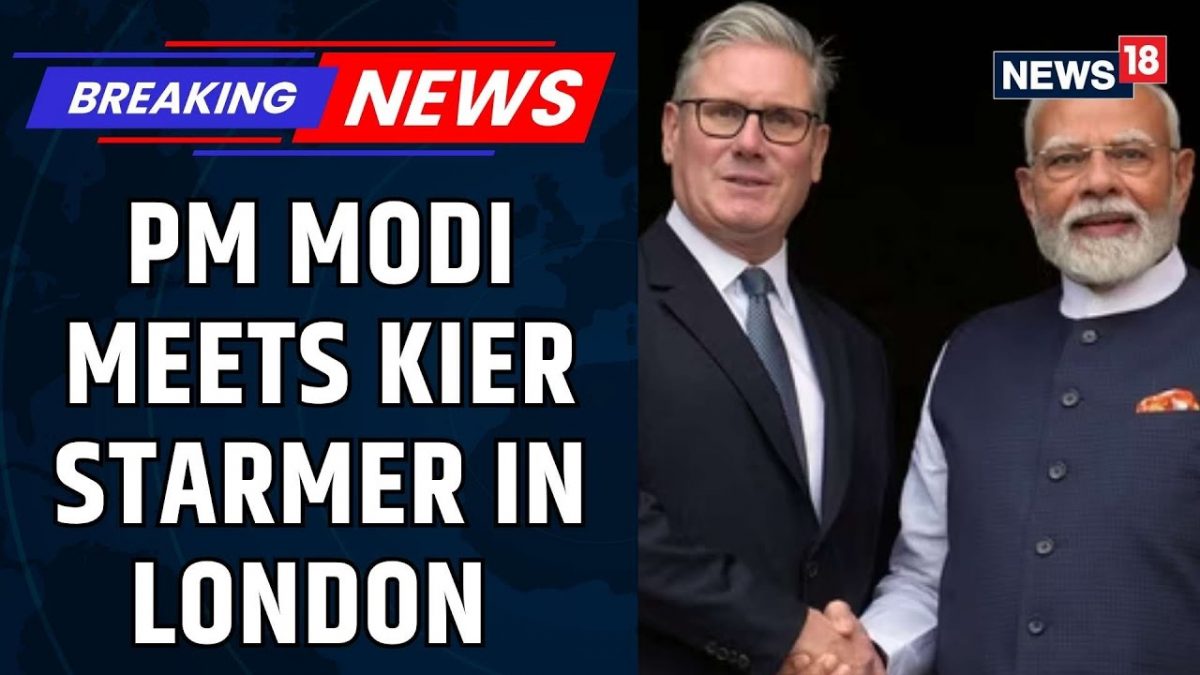 PM Modi In UK | PM Narendra Modi Meets UK Prime Minister Keir Starmer In London | FTA | News81
