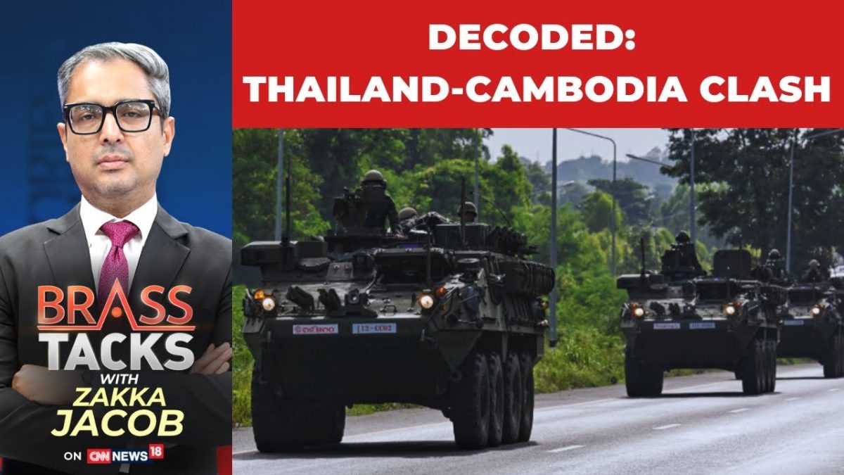 Escalating Tensions: Cambodia and Thailand Clash Over Disputed Border | Brass Tacks | News18